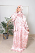 Satin Esdal With Scarf